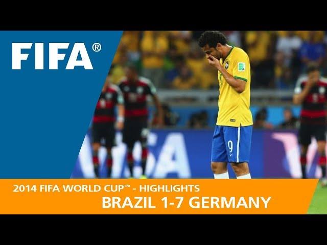 Brazil v Germany | 2014 FIFA World Cup | Match Highlights