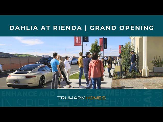 Dahlia at Rienda by Trumark Homes in Rancho Mission Viejo, CA | Model Grand Opening