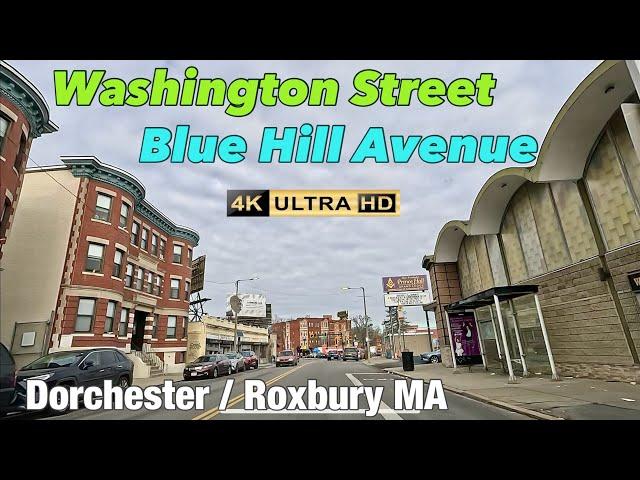 Washington Street - Blue Hill Avenue, Dorchester / Roxbury Massachusetts