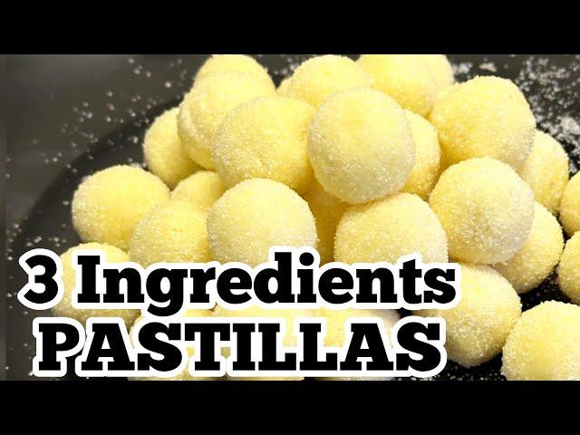 3 Ingredients Pastillas Recipe || Pastillas Recipe