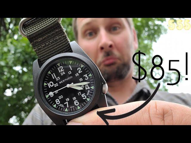 Bertucci A-3P Sportsman: Overlooked Sub $100 Field Watch | 555 Gear