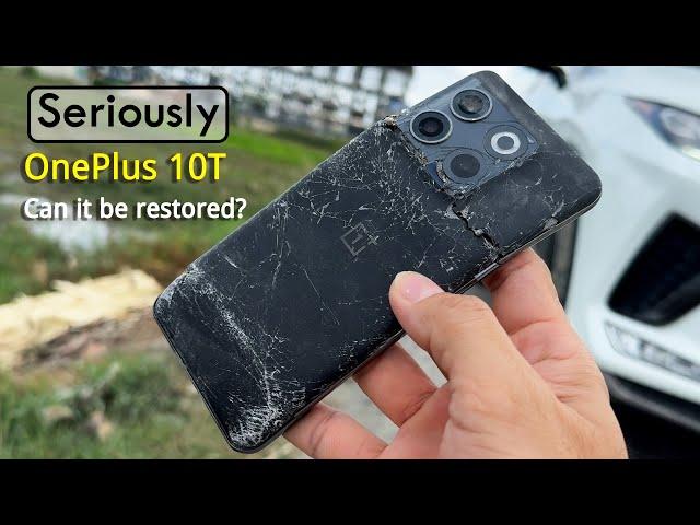 Restoring DESTROYED OnePlus 10T Found on the Road! | Restoration Broken Phone