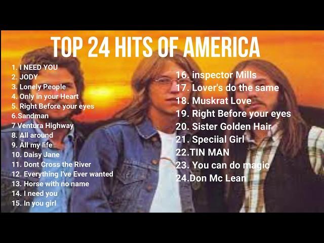 TOP 24 POPULAR SONGS-BEST OF AMERICA