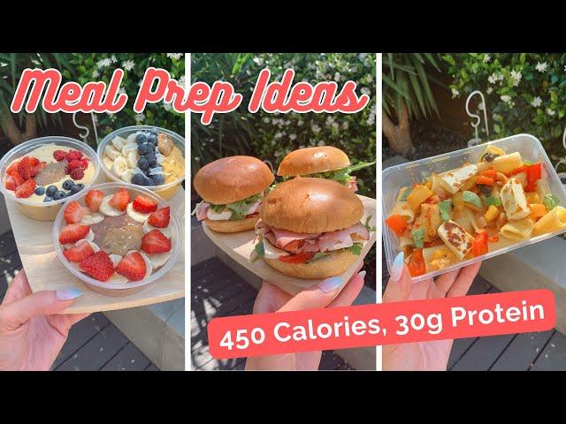 HIGH PROTEIN / LOW CALORIE MEAL PREP IDEAS