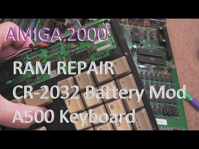 Commodore Amiga 2000 Motherboard Repair (& Mods) Part 2