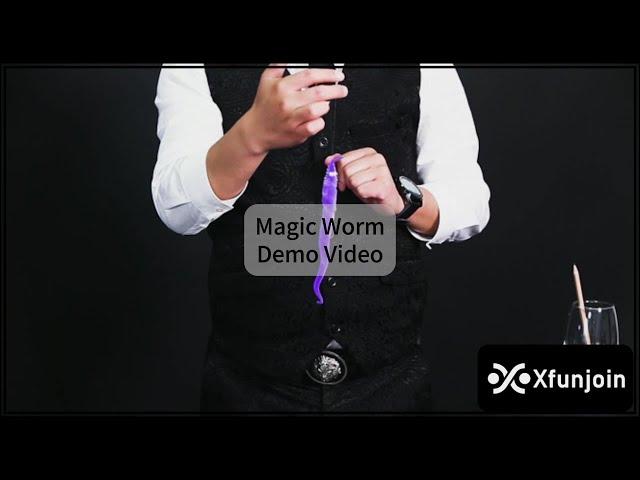 Xfunjoin Magic Worm Magic Prop Demo Video