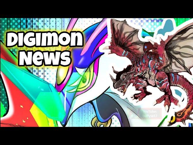 Digimon News - Monster Hunter x Digimon V-pet, Digimon Liberator Comic 6.2 Ryugumon officially added