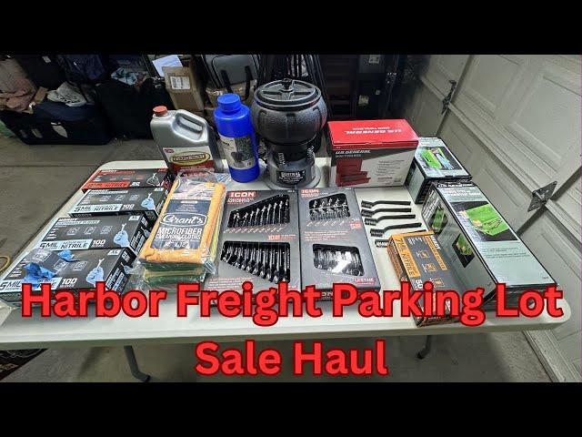 Harbor Freight Parking Lot Sale - Icon Wrench Sets, Vibratory Tumblers & More!