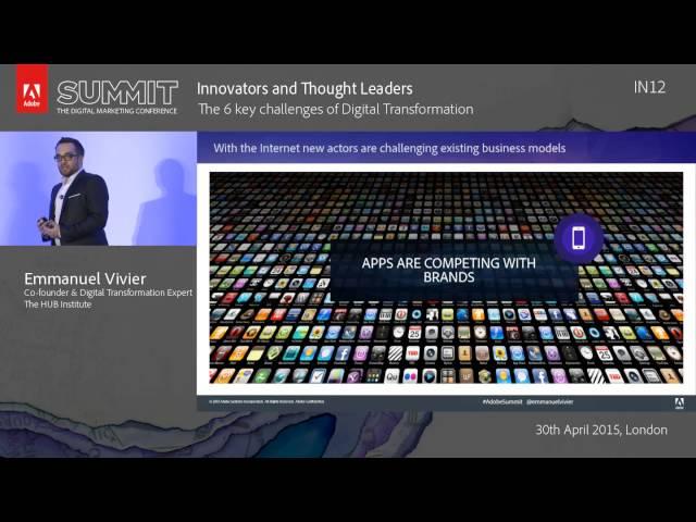 The 6 key challenges of Digital Transformation | HUB Institute, Emmanuel Vivier