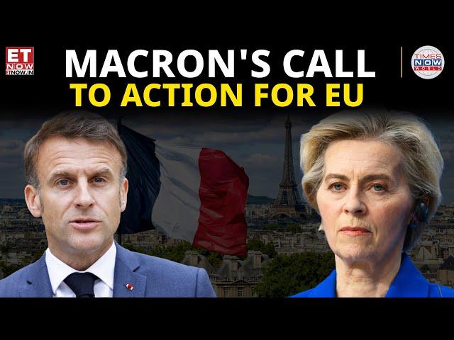 Macron Urges EU to Act Faster in Addressing Global and Regional Challenges | World News | ET Now