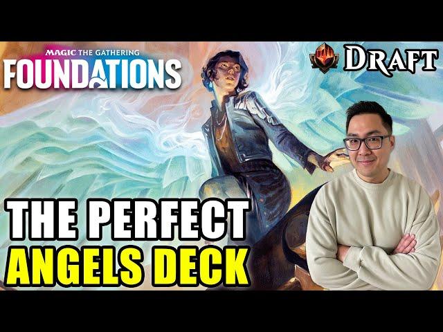 My Angels Deck Was Amazing And So Were These Games | Foundations Draft | MTG Arena