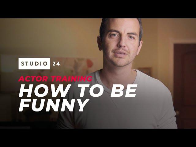 Pro Acting Coach Teaches You How to Be Funny