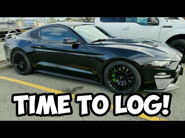 First Data Log On My LUND Tuned 2019 MUSTANG GT! **THE BEST TUNE**