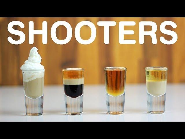 Bartender drinks 5 shots!