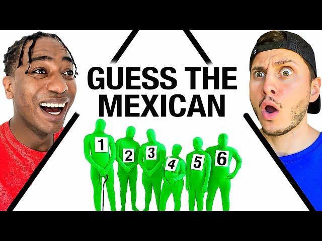 5 Fake Mexican People vs 1 Secret Mexican Person