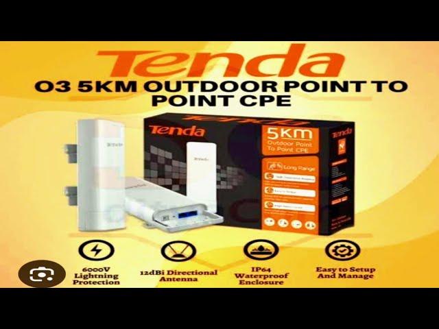 Tenda 5km outdoor point to point cpe |