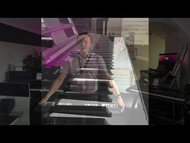 Casio CTS300 Demo v2 By Mark Harrison (Audio recorded direct from keyboard)