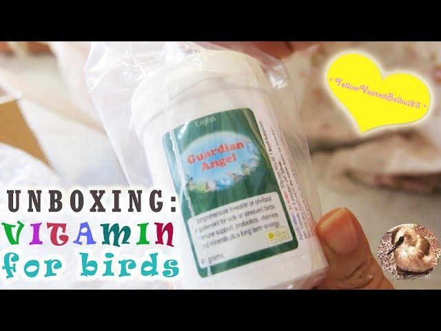 Unboxing Guardian Angel Bird Supplement