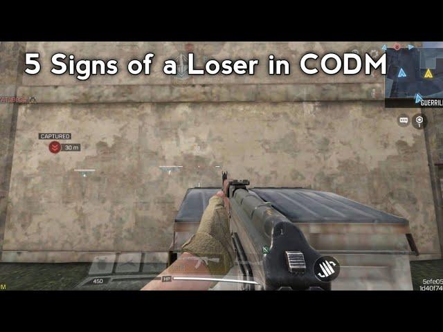 5 Signs of a loser in CODM