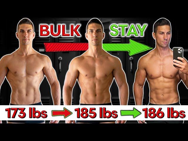 I Bulked & SKIPPED the CUT... – How to BULK without getting FAT