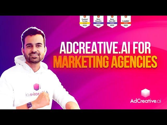 How Marketing Agencies use AdCreative.ai for Better Conversion Rates & Up Sell?  AI Marketing Tool