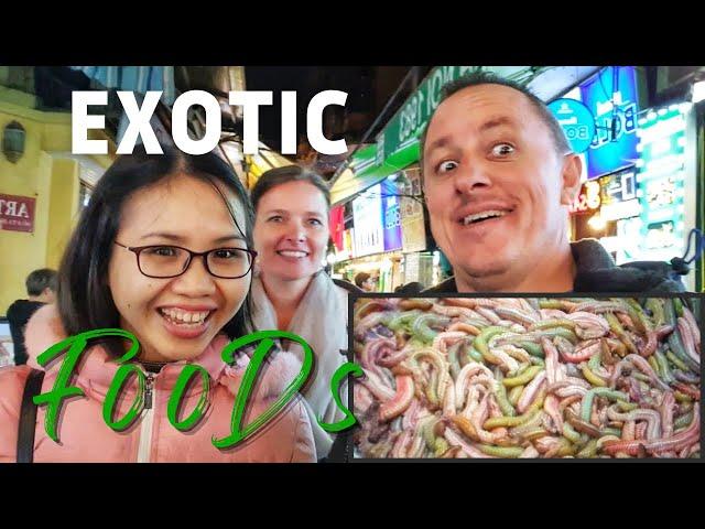 EXOTIC Vietnamese STREET FOOD | Walking the Streets of the OLD QUARTER Hanoi Vietnam |