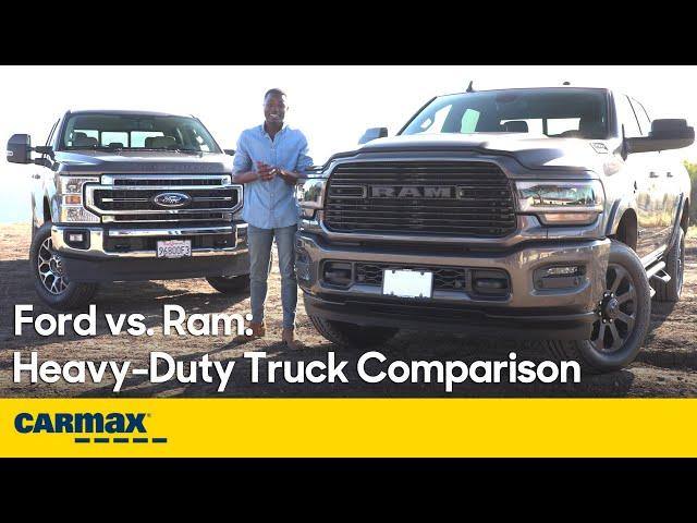 Ford F-250 vs. Ram 2500: Heavy-Duty Truck Comparison | Price, Towing Capacity, Interior & More