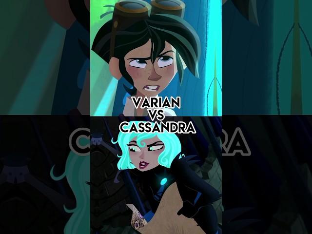 VARIAN VS CASSANDRA Tangled the series edit