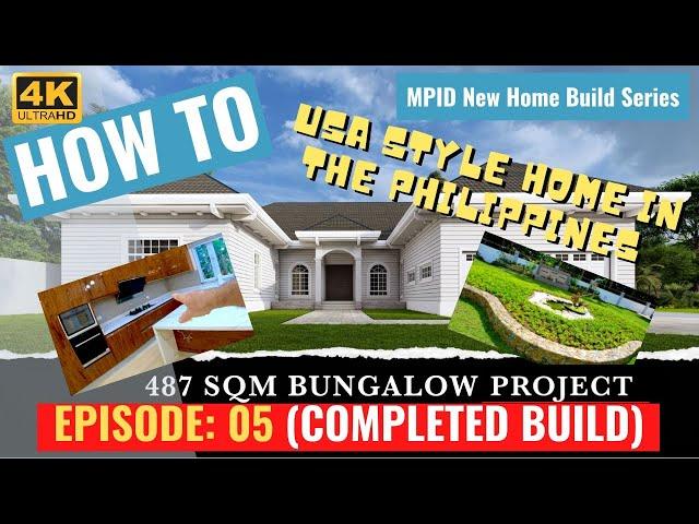 Tour of a US Style House in the Philippines (House Building in the Philippines)