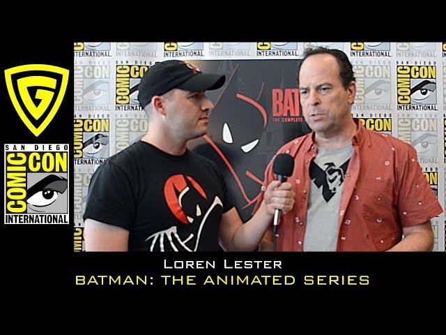 Loren Lester - Batman The Animated Series - SDCC 2018 | The Geek Generation