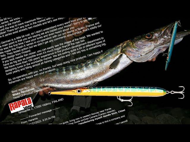 Rapala reagiert auf mein Flash-X-Skitter Video!