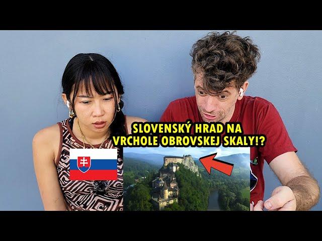 Our Reaction to Top 10 Places To Visit In Slovakia (Subtitles in Slovak and English)