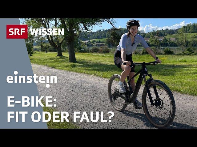 Fit and healthy with an e-bike? | Experiment | Einstein | SRF Wissen