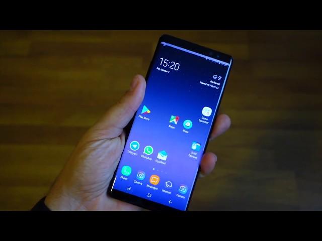 Review Samsung Experience Galaxy Note 8 launcher