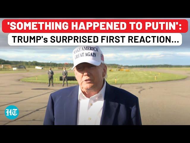 On Cam: Trump Reacts To Putin Death Scare By Ukraine Drones, Surprised By Russia's Largest Attack