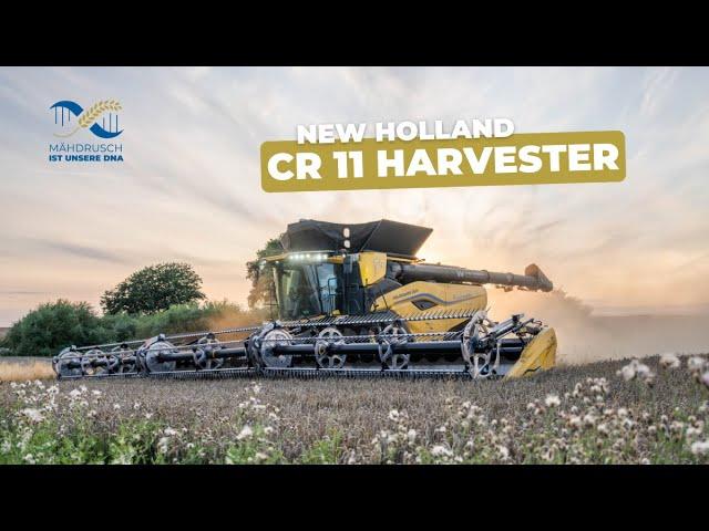 Der leistungsstärkste Mähdrescher aller Zeiten?  New Holland CR 11 vorgestellt! 