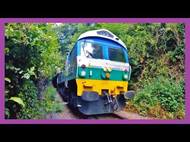 Mendip Rail Freight Trains & Shunt Yard - Whatley Quarry Branch Frome