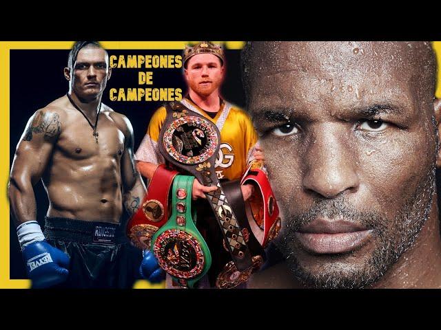 Top 6 CAMPEONES INDISCUTIBLES en la HISTORIA del BOXEO en las 4 ORGANIZACIONES | WBO, FIB, WBC, WBA