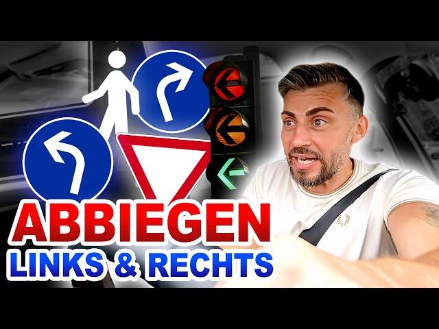 Abbiegen: Alles, was du wissen musst! [Für jede Situation] Prüfungswissen