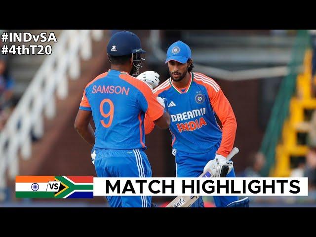 India vs South Africa 4th T20 Highlights 2024 | IND vs SA 2024 | IND vs SA 4th T20 Highlights 2024