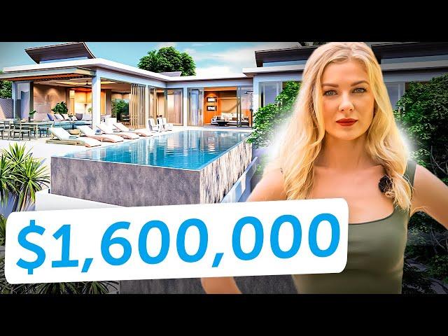 Внутри РОСКОШНОЙ ВИЛЛЫ С ПАНОРАМНЫМ ВИДОМ за $ 1 600 000 | Vista del Mar, Пхукет, пляж Найтон