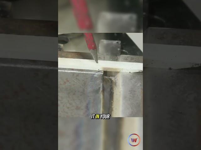 Use a soapstone to make sure you never miss a stop #welding #soapstone
