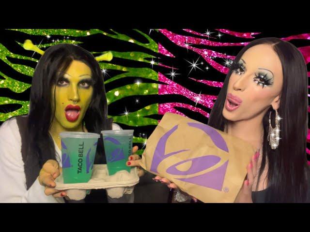 SHREK + CHER TACO BELL MUKBANG (ft. 6arelyhuman)