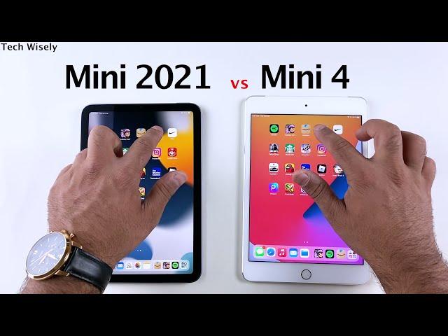 iPad Mini 2021 vs Mini 4 SPEED TEST