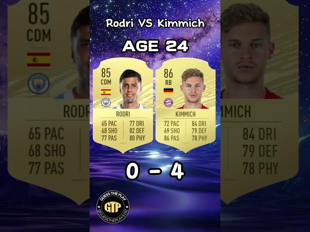 Rodri vs Kimmich #shorts