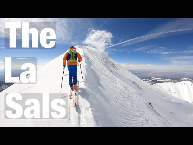 The La Sals // Skiing White Peaks Above Red Rocks