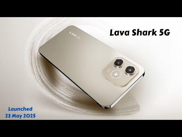 Lava Shark 5G launched with 13MP Main Camera & 5000mAh Battery