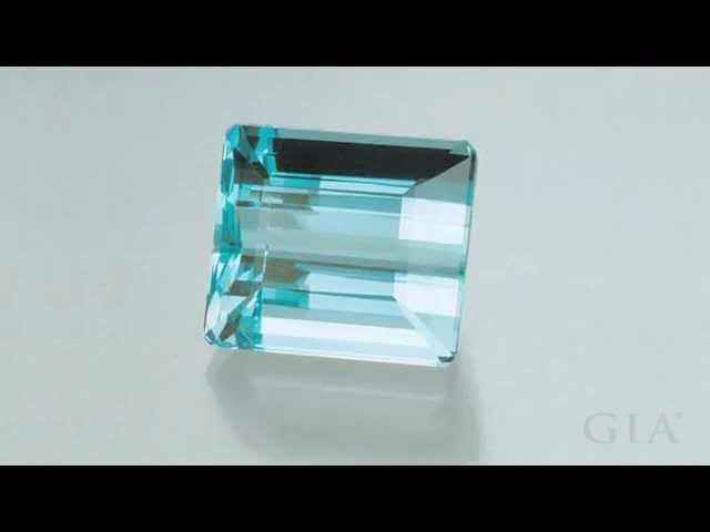 Aquamarine's Color Range by GIA