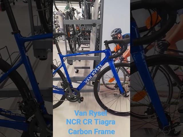 Van Rysel Road Bike - NCR CF Tiagra Blue #cycling #roadbike #vanrysel #decathlon