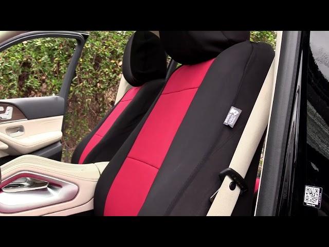 Neoprene Seat Covers – Full Set. for Cars, Trucks & SUVs | FH Group® FB083